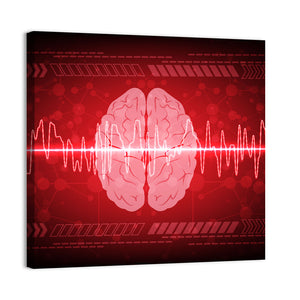 Brain Wave Concept Wall Art