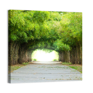 Kyoto bamboo forest walkway Wall Art