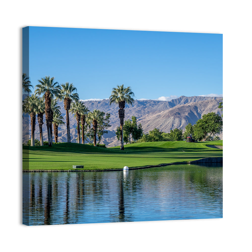 Golf Course In Palm Desert California Wall Art