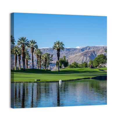 Golf Course In Palm Desert California Wall Art