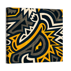 African Geometric Pattern Wall Art