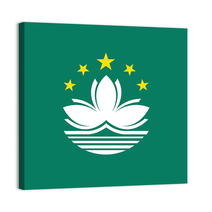 Flag Of Macau Wall Art