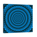Psycho Floral Mandala Wall Art