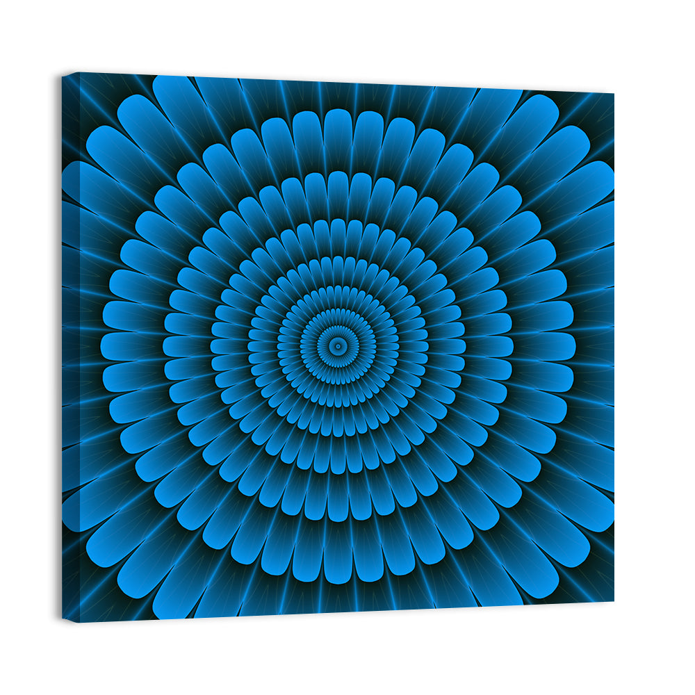 Psycho Floral Mandala Wall Art