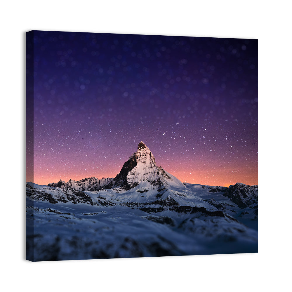 Matterhorn Nightscape Wall Art