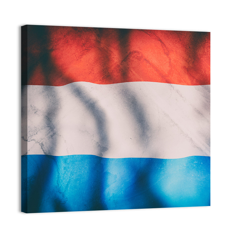 Luxembourg Flag Wall Art