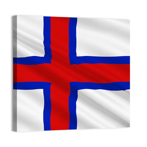 Flag Of Faroe Islands Wall Art