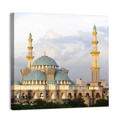 Federal Territory Mosque At Kuala Lumpur Wall Art