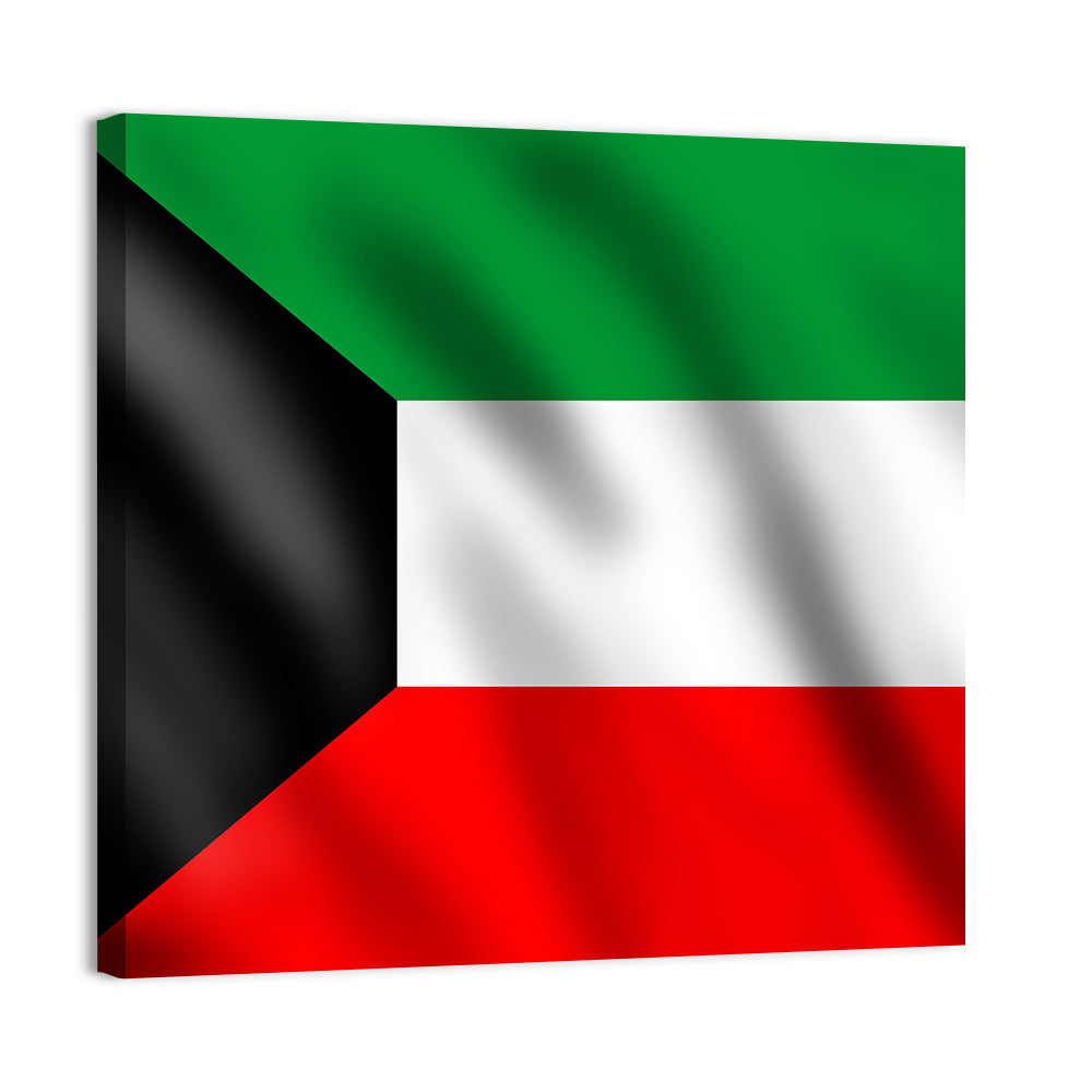 Flag of Kuwait Wall Art