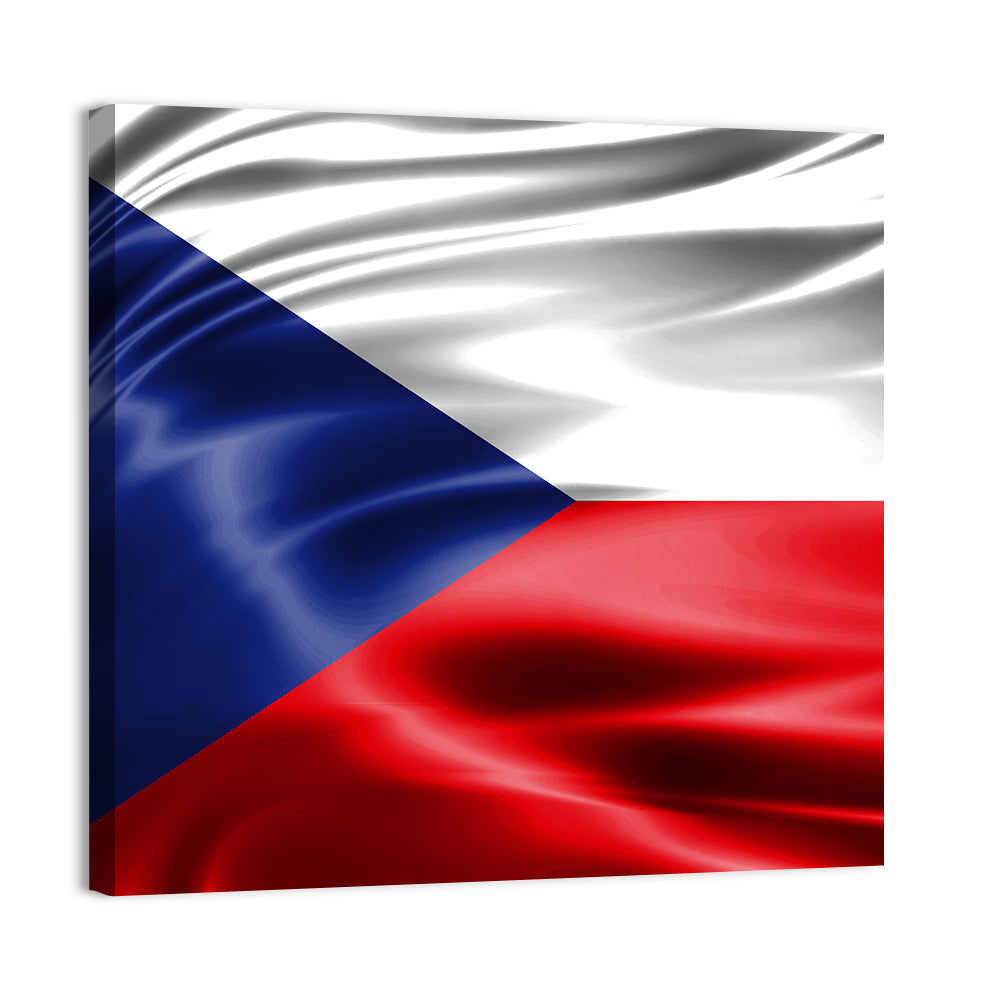 Czech Republic Flag Wall Art