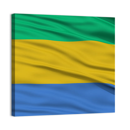 Flag Of Gabon Wall Art