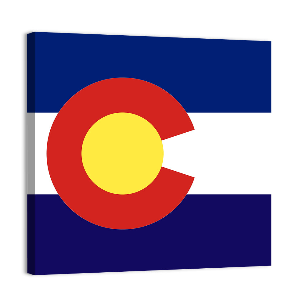 Colorado State Flag Wall Art