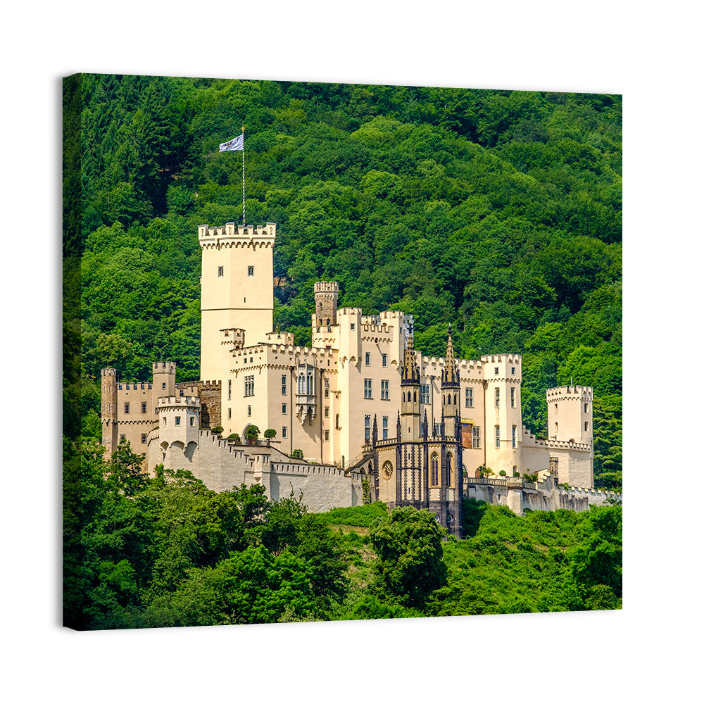 Stolzenfels Castle At Rhine Valley Wall Art