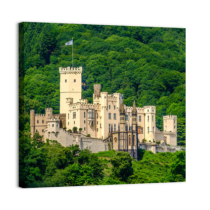 Stolzenfels Castle At Rhine Valley Wall Art