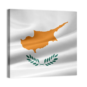 Flag Of Cyprus Wall Art