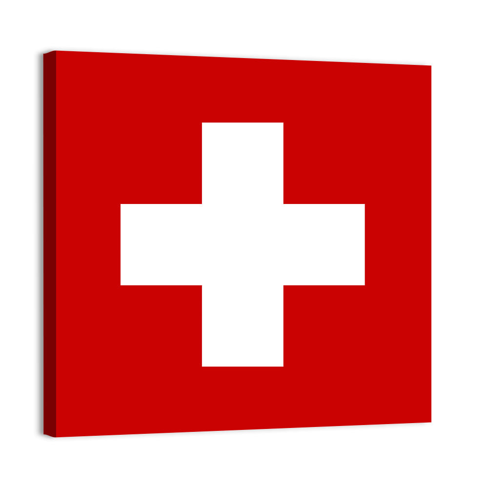 Flag Of Switzerland Wall Art