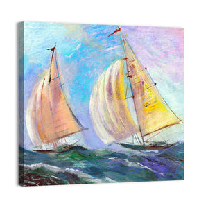 Sailing Boats Artwork Wall Art