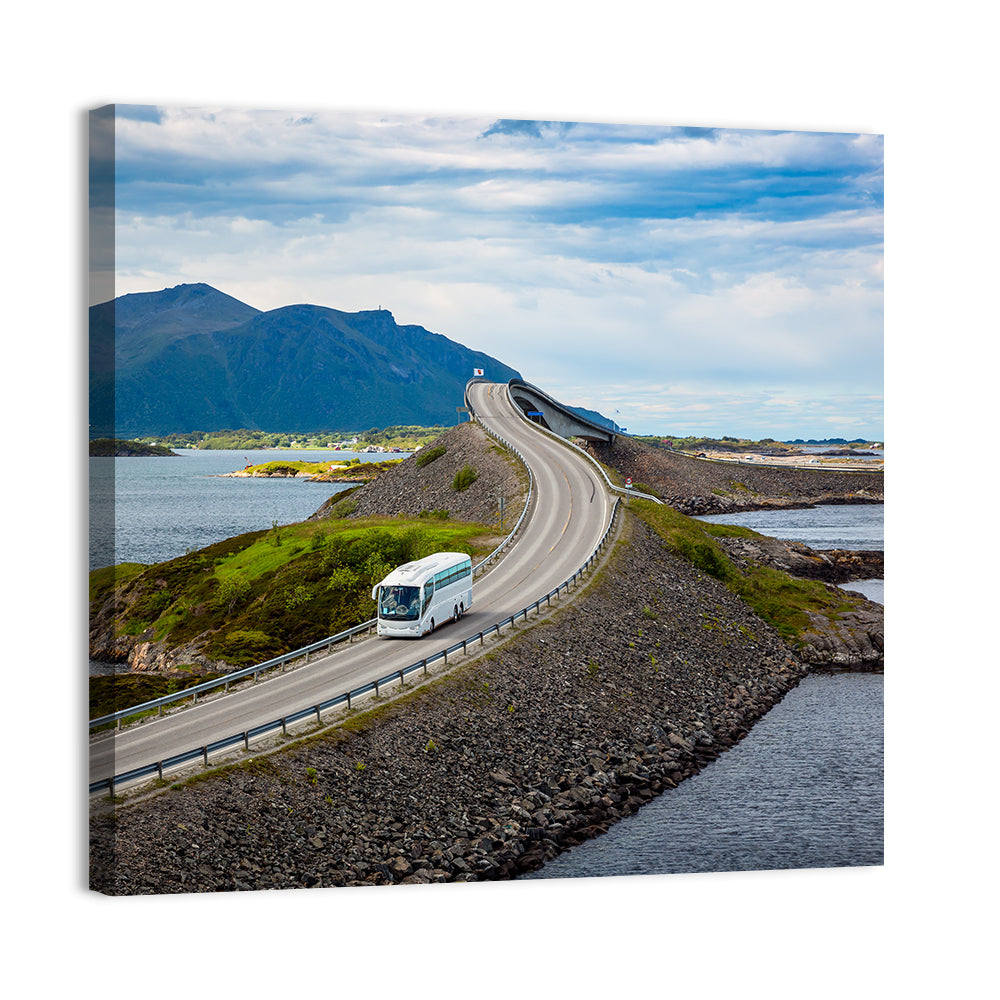 Storseisundet Bridge, Atlantic Road Norway Wall Art
