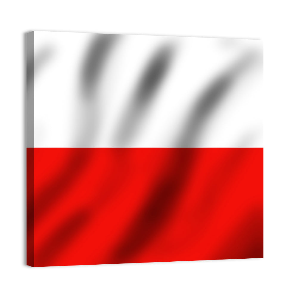 Flag Of Poland Wall Art