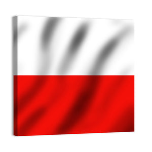 Flag Of Poland Wall Art