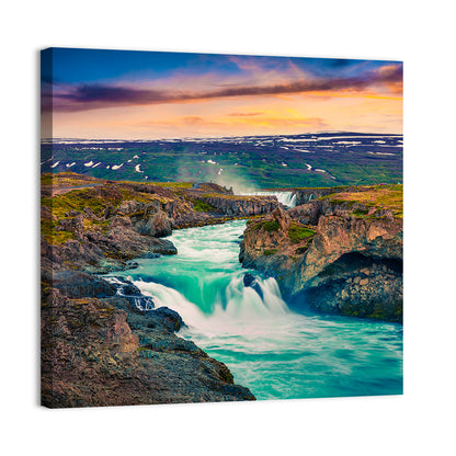 Godafoss Waterfall Wall Art