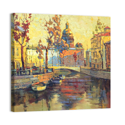 St-Petersburg Old Street Artwork Wall Art