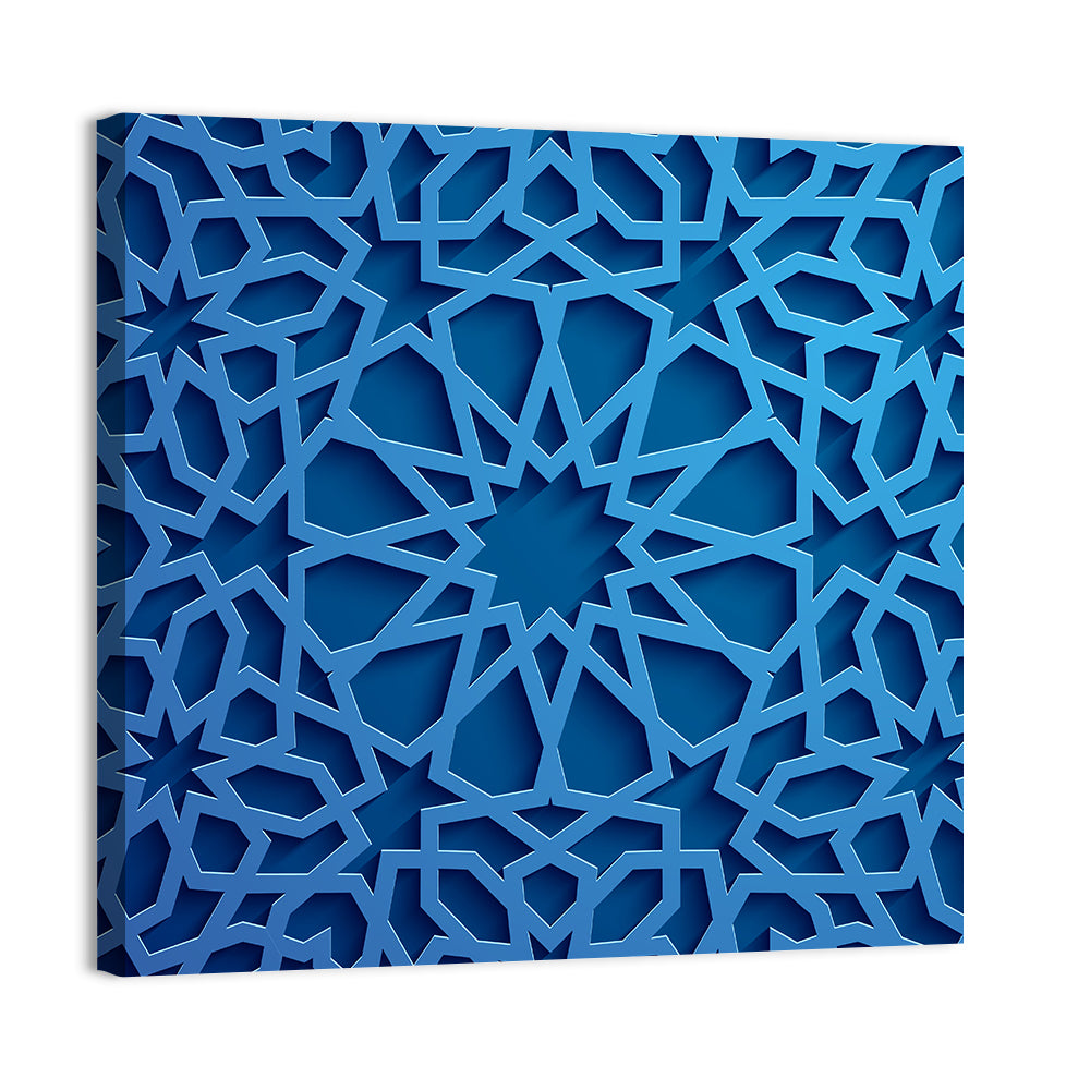 Islamic Geometric Tile Ornament Wall Art