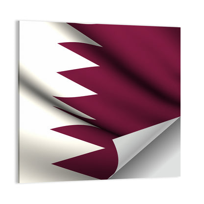 Flag Of Qatar Wall Art