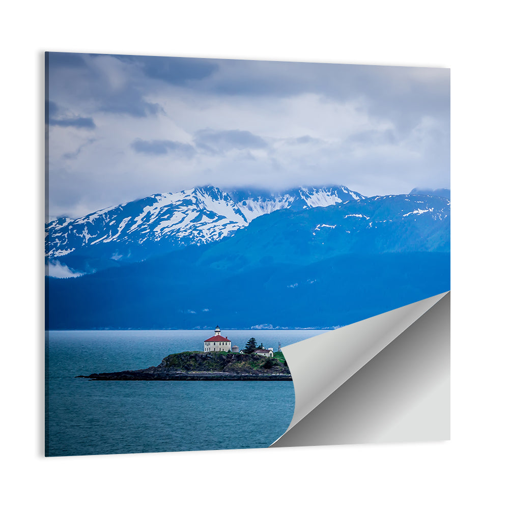 Mud Bay Alaska Mountain Wall Art