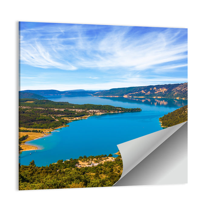Lac De Sainte-croix, Verdon Gorge Wall Art as a poster print
