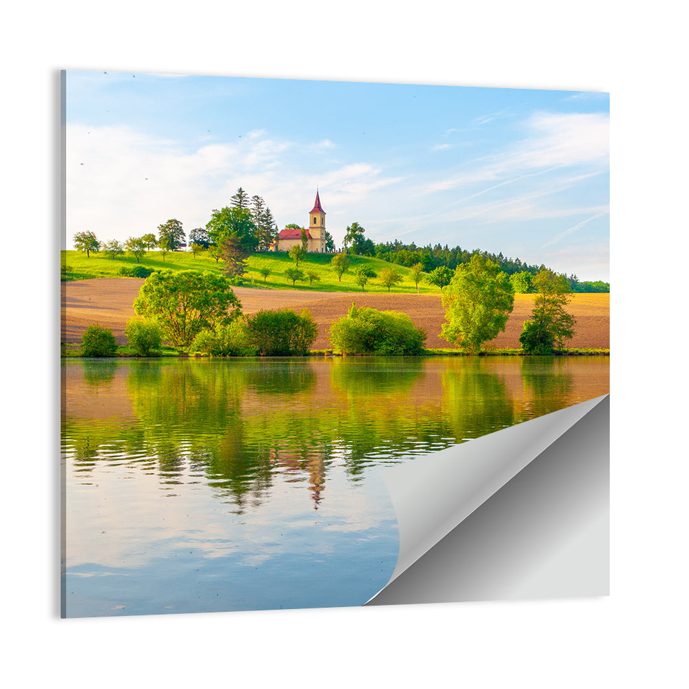 St Peter & Pauls Church In Czech Wall Art