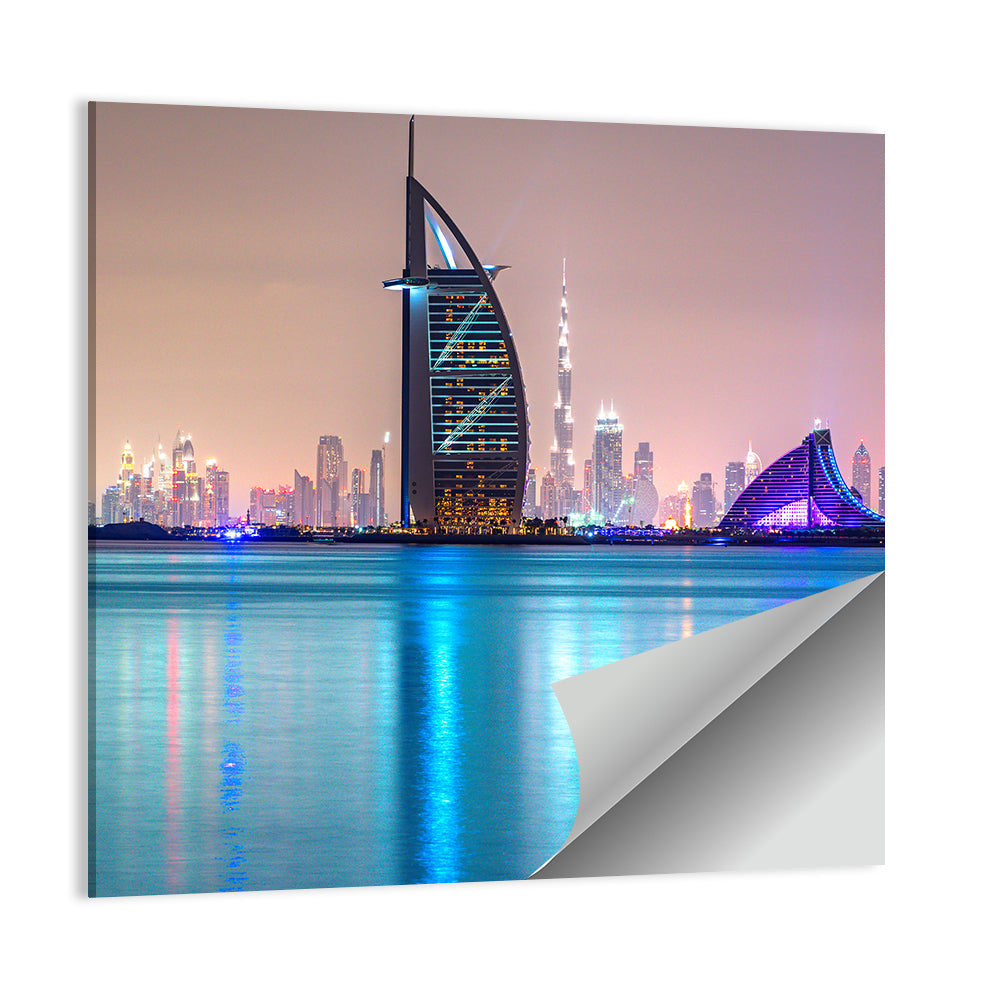 Dubai Skyline Wall Art
