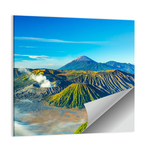 Mount Bromo During Sunrise Wall Art