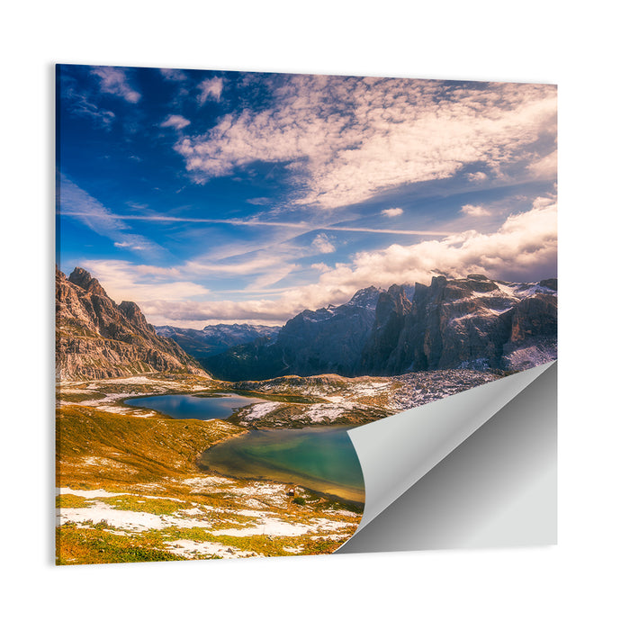 Del Piani Alpine Lakes Wall Art as a poster print