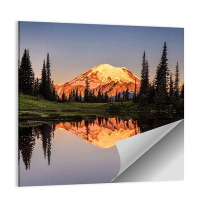 Mount Rainier From Tipsoo Lake Wall Art