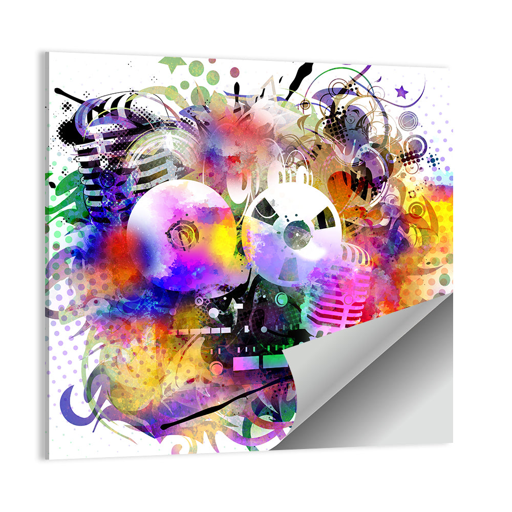 Glamour Music Pop Wall Art