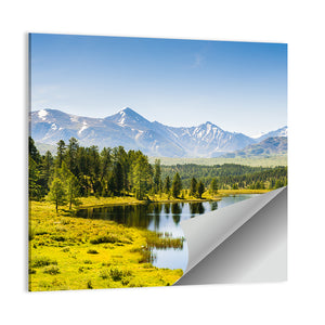 Lake In Altai Mountains Siberia Wall Art