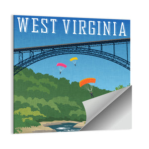 West Virginia Poster Wall Art