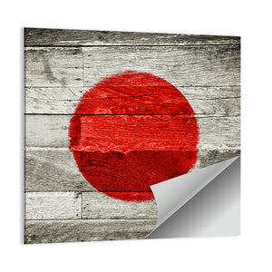 japan Flag Wall Art