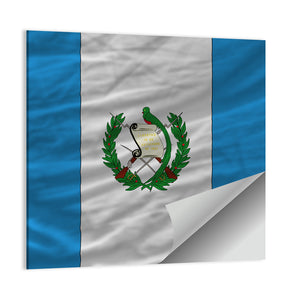 National Flag Of Guatemala Wall Art