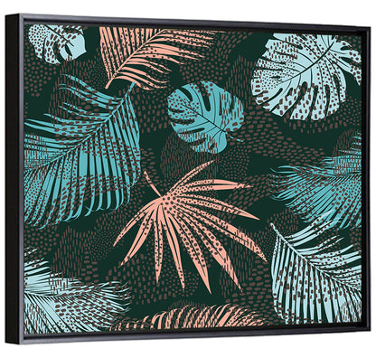 Exotic Plants Illustration Wall Art