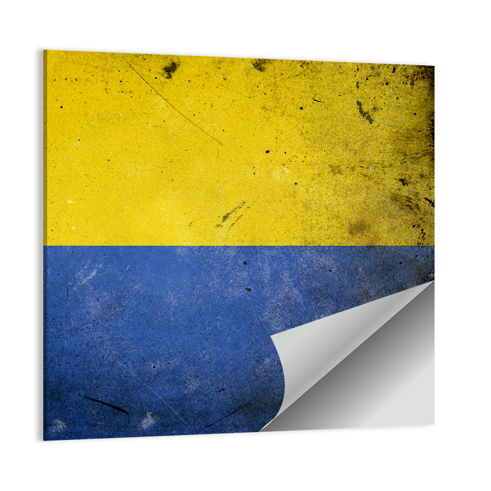 Flag Of Ukraine Wall Art