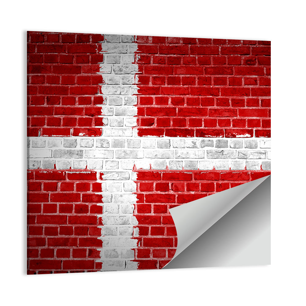 Denmark Flag Wall Art