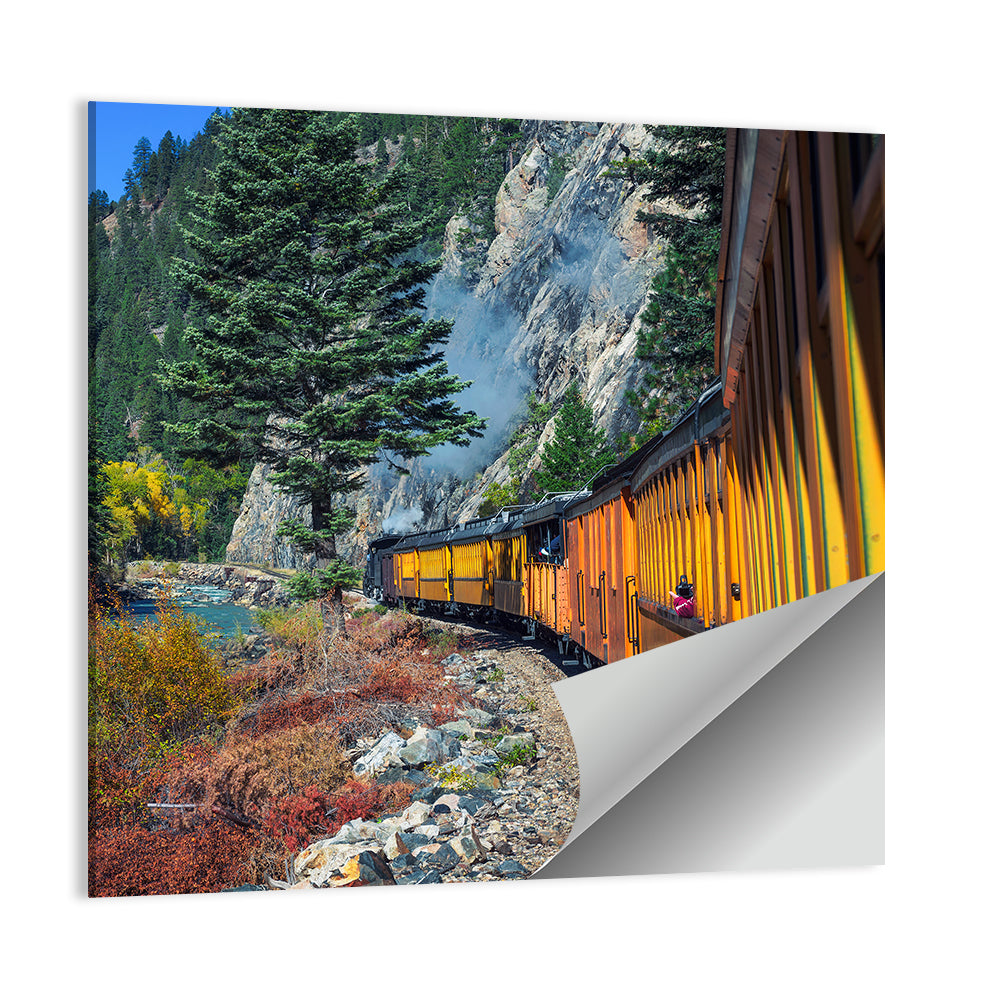 Historic Steam Engine Train In Colorado Wall Art