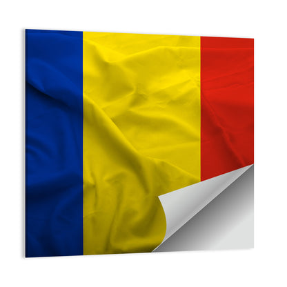 Flag Of Romania Wall Art