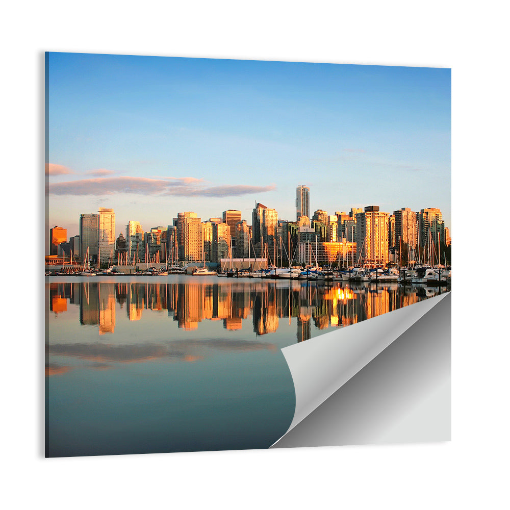 Vancouver Downtown Skyline Wall Art