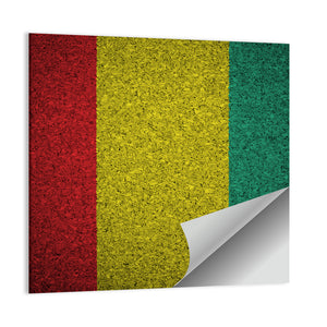 The Guinean Flag Wall Art