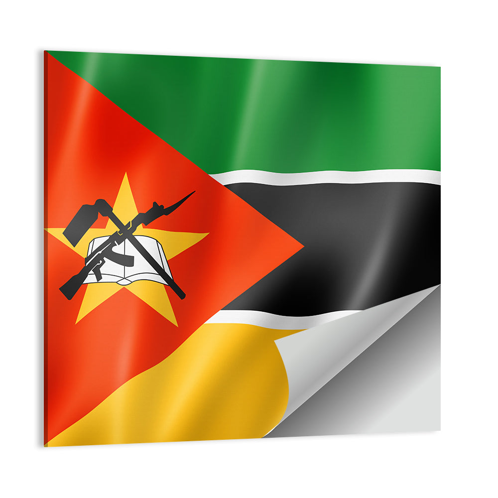 Flag Of Mozambique Wall Art