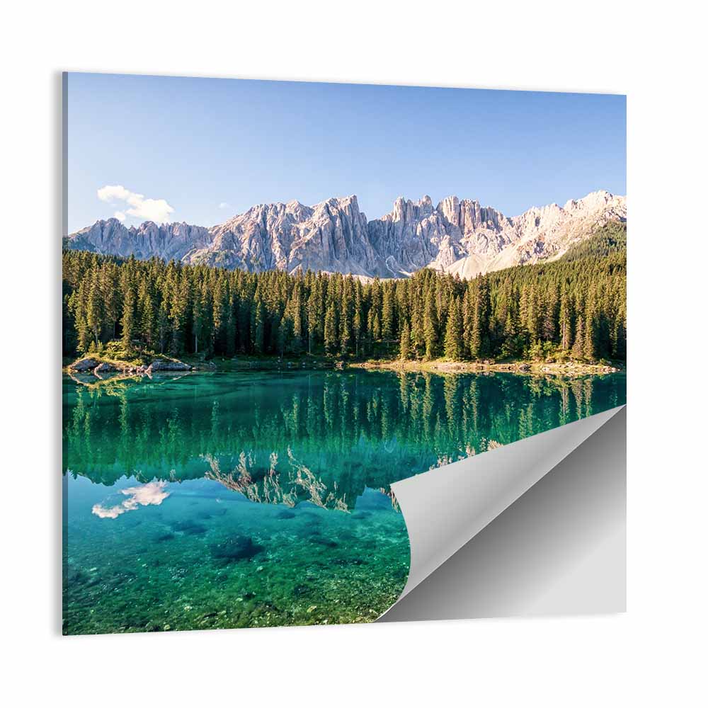 Karer Lake in the Dolomites Wall Art