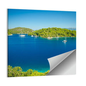 Coast Line Of Mljet Croatia Wall Art